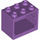 LEGO Medium Lavender Skříňka 2 x 3 x 2 se zapuštěnými svorníky (92410)