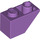 LEGO Medium Lavender Sklon 1 x 2 (45°) Převrácený (3665)