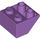 LEGO Medium Lavender Sklon 2 x 2 (45°) Převrácený s plochou distanční vložkou vespod (3660)