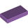 LEGO Medium Lavender Tile 1 x 2 s Groove (3069 / 30070)