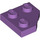 LEGO Medium Lavender Klín Deska 2 x 2 Cut Roh (26601)