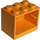 LEGO Medium Orange Skříňka 2 x 3 x 2 s pevnými čepy (4532)