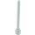 LEGO Medium Stone Gray Anténa 1 x 4 se zaobleným vrcholem (3957 / 30064)
