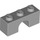 LEGO Medium Stone Gray klenba 1 x 3 (4490)