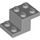 LEGO Medium Stone Gray Konzola 2 x 3 s Deska a Step bez spodního držáku čepu (18671)