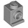 LEGO Medium Stone Gray Kostka 1 x 1 s Světlomet a Bez slotu (4070 / 30069)