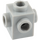 LEGO Medium Stone Gray Kostka 1 x 1 s Study na čtyři Sides (4733)