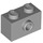 LEGO Medium Stone Gray Kostka 1 x 2 s 1 Stud na Postranní (86876)