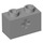 LEGO Medium Stone Gray Kostka 1 x 2 s osa otvorem (&#039;+&#039; Otevírací a spodní trubice) (31493 / 32064)