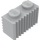 LEGO Medium Stone Gray Kostka 1 x 2 s Mřížka (2877)