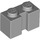 LEGO Medium Stone Gray Kostka 1 x 2 s drážkou (4216)