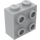 LEGO Medium Stone Gray Kostka 1 x 2 x 1.6 s Study na Jeden Postranní (1939 / 22885)