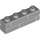 LEGO Medium Stone Gray Kostka 1 x 4 s Embossed Bricks (15533)