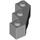 LEGO Medium Stone Gray Kostka 3 x 3 Facet (2462)