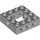LEGO Medium Stone Gray Kostka 4 x 4 s Open Centrum 2 x 2 (32324)