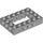 LEGO Medium Stone Gray Kostka 4 x 6 s Open Centrum 2 x 4 (32531 / 40344)