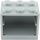 LEGO Medium Stone Gray Skříňka 2 x 3 x 2 s pevnými čepy (4532)