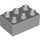 LEGO Medium Stone Gray Duplo Kostka 2 x 3 (87084)