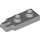 LEGO Medium Stone Gray Závěs Deska 1 x 2 s 2 Prsty Duté hřeby (4276)