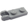 LEGO Medium Stone Gray Závěs Deska 1 x 2 s Zamykání Prsty bez Groove (54657)
