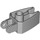 LEGO Medium Stone Gray Závěs Klín 1 x 3 Zamykání s 2 Stubs, 2 Study a Klip (41529)