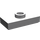LEGO Medium Stone Gray Deska 1 x 2 s 1 Stud (s drážkou a držákem spodního čepu) (15573)