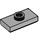 LEGO Medium Stone Gray Deska 1 x 2 s 1 Stud (s drážkou a držákem spodního čepu) (15573)