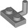 LEGO Medium Stone Gray Deska 1 x 2 s Hák (6 mm horizontální rameno) (4623)