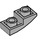 LEGO Medium Stone Gray Sklon 1 x 2 Zakřivený Převrácený (24201)