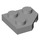 LEGO Medium Stone Gray Klín Deska 2 x 2 Cut Roh (26601)