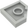 LEGO Medium Stone Gray Klín Deska 2 x 2 Cut Roh (26601)