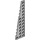LEGO Medium Stone Gray Klín Deska 3 x 12 Křídlo Levá (47397)