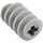 LEGO Medium Stone Gray Worm Ozubené kolo + Tvar nápravy (4716)