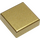 LEGO Metallic Gold Dlaždice 1 x 1 s Groove (3070 / 30039)