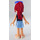 LEGO Mia, Bright Light Modrá Skirt Minifigurka