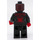 LEGO Miles Morales (Spider-Muž) s Červená Hlava Webbing a Červená Ruce Minifigurka