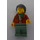 LEGO Misako s Tmavě oranžová Bunda Minifigurka