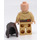 LEGO Obi-Wan Kenobi (Old) s Dark Hnědá Plášť a Kapuce Minifigurka