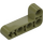 LEGO Olivově zelená nosník 2 x 4 Ohnutý 90 stupně, 2 a 4 otvory (32140 / 42137)