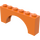 LEGO Orange klenba 1 x 6 x 2 Silná horní a vyztužená spodní strana (3307)