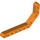 LEGO Orange nosník 3 x 3.8 x 7 Ohnutý 45 Dvojitý (32009 / 41486)