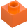 LEGO oranžová Kostka 1 x 1 x 0.7 (86996)