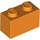 LEGO Orange Kostka 1 x 2 se spodní trubkou (3004 / 93792)