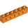 LEGO Orange Kostka 1 x 6 s dírami (3894)