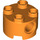 LEGO Orange Kostka 2 x 2 Kulatá s dírami (17485 / 79566)