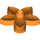 LEGO Orange Duplo Květ s 5 Angular Okvětní lístky (6510 / 52639)