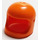 LEGO Orange Helma s Tlustý Chin Strap (50665)