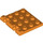 LEGO Orange Závěs Deska 4 x 4 Zamykání (44570 / 50337)