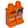 LEGO Orange Minifigure Boky a nohy s Reflective Pruhy a &quot;Emmet&quot; Name Tag (16247 / 16287)