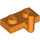 LEGO Orange Deska 1 x 2 s Hák (5 mm horizontální rameno) (43876 / 88072)